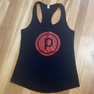 Black pure barre tank size small